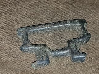 Ultra Rare Roman silver/bronze buckle from Catterick A must L9m 2