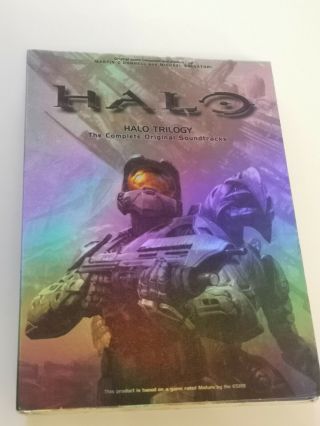 Halo Trilogy The Complete Soundtracks Cd & Dvd Box Set - Rare
