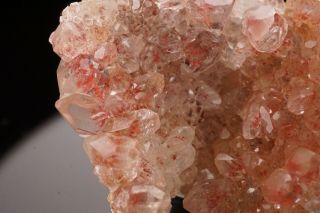 RARE Cinnabar Calcite Crystal Cluster N ' CHWANING II MINE,  SOUTH AFRICA 2
