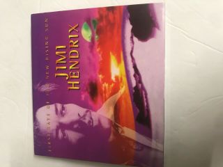 Jimi Hendrix Fire Rays Of Rising Sun 2 Cd & Dvd Box Set W/ Book Nm Rare