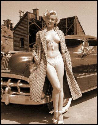 Marilyn Monroe Stunning 8 X 10 Rare Photo [[[[new]]]]