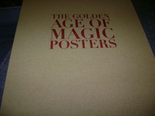 The Golden Age Of Magic Posters By Gabe Fajuri - Rare