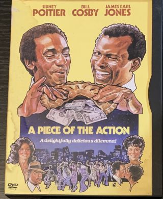A Piece Of The Action (dvd,  2004) Rare Oop Disc