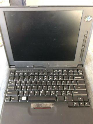 Vintage Ibm Thinkpad Laptop 560 Rare No Power Cord Only
