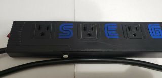 Rare Sega Genesis AC 5 Outlet Power Strip Surge Protector Bar 3