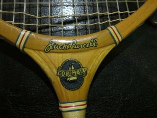 Vintage Antique Wright & Ditson Jack Purcell Personal Model Badminton Racket