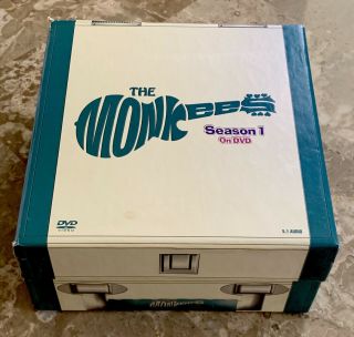 The Monkees Season One Tv Series Box Set Dvd Rare 2003 Oop 6 Discs