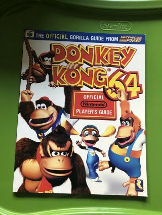 Nintendo Power Donkey Kong 64 Official Nintendo Player 