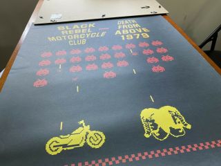 Rare Black Rebel Motorcycle Club - San Diego Silkscreen Concert Poster Numbered 3