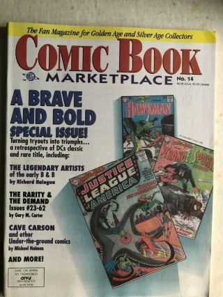 Fanzine Comic Book Marketplace 14 - Rare Early Issue