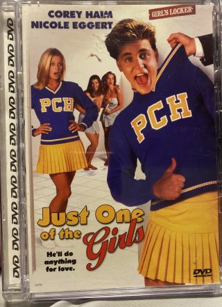 Just One Of The Girls (dvd,  2002) Rare Hard Clear Plastic Case