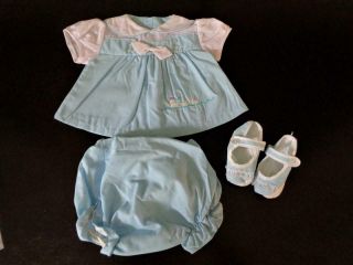 Vintage Mayfair Baby Newborn Reborn Doll Clothes Fit Bonnie Johnny Playpal ?