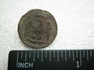 Rare Italian Guard small button of Grand Army Napoleon war 1812 2