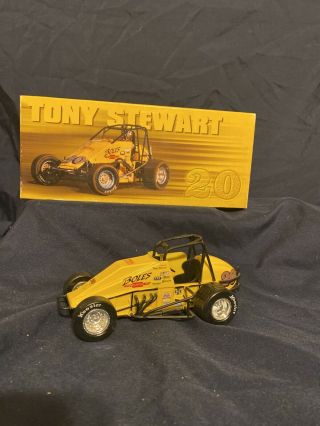 Rare Tony Stewart 1995 Triple Crown Sprint Car Diecast Boles Usac Nascar Rcca