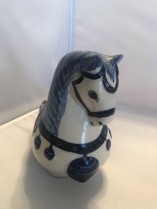 Nora Fenton Designs Horse Rare Made In Thailand Hand Crafted Ceramic Pottery 2