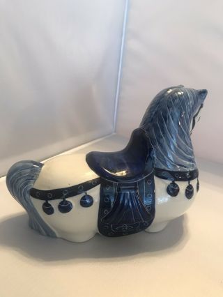 Nora Fenton Designs Horse Rare Made In Thailand Hand Crafted Ceramic Pottery 3