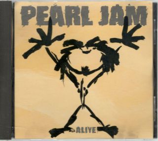 Pearl Jam: Alive,  3 Track Rare Pr Cd W/ Beatles Cover