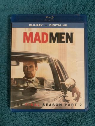 Mad Men: The Final Season,  Part 2 Box Set Blu - Ray Rare Like Amc Tv Series