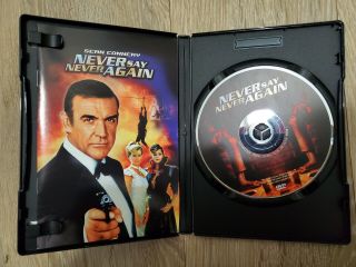 Never Say Never Again (DVD,  2000 edition),  James Bond 007 Like rare spy 2