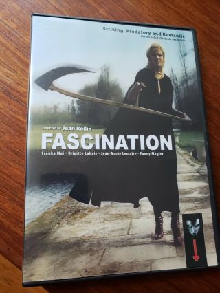 Fascination Dvd 2008 Jean Rollin Brigitte Lahaie Rare Version - Like