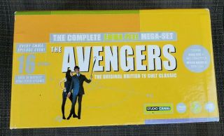 Rare The Avengers Cult Classic 1965 - 67 16 Dvd.  50 Episodes.