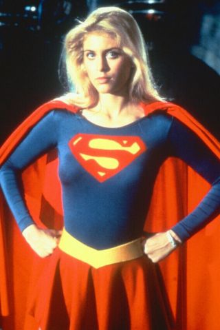 Helen Slater Supergirl Costume Rare 36x24 Poster Print