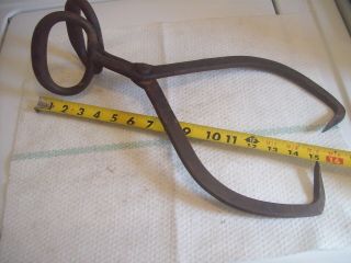 Antique Chatillon Ice,  Logging Tongs,  Hand Forged