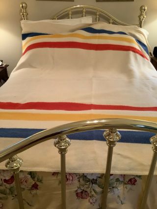 Vintage Rare Pendleton Blanket Bed Throw Wool Of The West Oregon Read