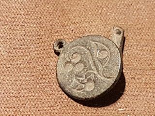 Ultra Rare Roman Copper Alloy Earring From Catterick A Must L9p