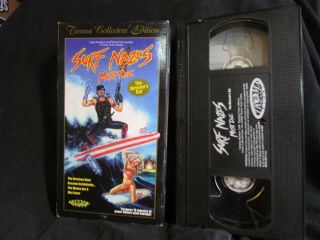 SURF NAZIS MUST DIE VHS 1987 RARE OOP Troma Collector’s Edition Director’s Cut 3
