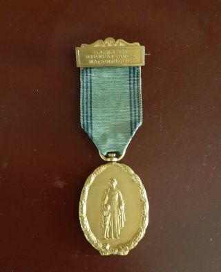 Antique French Masonic Medal Glnir Pre Glnf