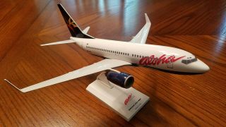 Skymarks Aloha Boeing 737 Model; 1:130 Scale; Plastic; Nice; Rare