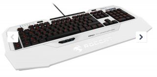 Gaming Set RARE Roccat Isku Fx Keyboard White,  Roccat Tyson Mouse White 2