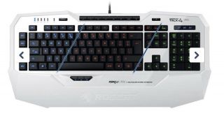 Gaming Set RARE Roccat Isku Fx Keyboard White,  Roccat Tyson Mouse White 3