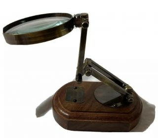 Antique Watkins & Hills Opticians London 1805 Brown Marine Magnifying Glass
