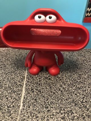 Beats By Dr Dre Pill Character Red Holder Stand Support Mount Rare