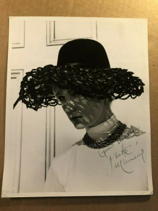 Yvette Mimieux Very Rare Very Early Autographed 8/10 Photo From 