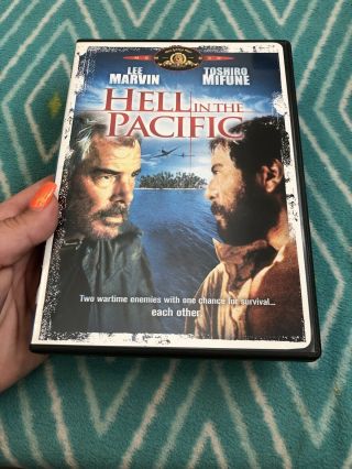 Hell In The Pacific (dvd,  2004) Lee Marvin Toshiro Mifune War.  Rare • Oop