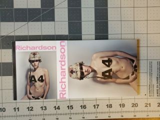 Rare Unavailable Terry Richardson Issue A4 Postcard Book Sasha Grey Erotic Art