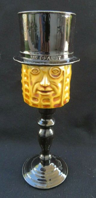 Mr.  Peanut Ceramic Cup Signed By David Pendell Rare