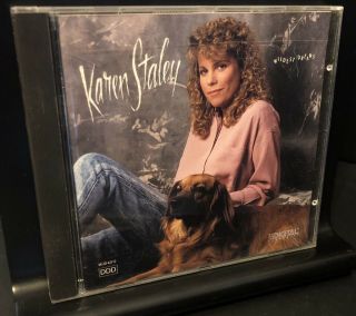 Karen Staley Wildest Dreams Cd Rare Our Of Print 80s Country Mca 1989 Near