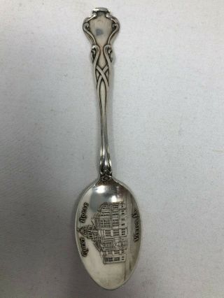 Watson Sterling Silver Souvenir Spoon Court House Vinton Iowa