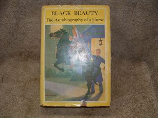 Black Beauty Autobiography Of A Horse Rare Old Classic Book Hcdj