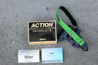Nikon 7x35 Naturalist Iv Binoculars With Rare Nikon Camera Strap