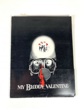 My Bloody Valentine 1981 Vintage Rare Press Kit Slasher Horror Film Movie