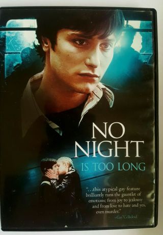 No Night Is Too Long Dvd Gay Interest Lgbtq Like Rare Oop Film Huge Savings