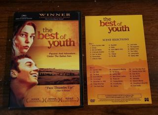 The Best Of Youth Dvd,  2 - Disc Set,  Italian Rare Oop Petraglia,  Rulli.  Region 1