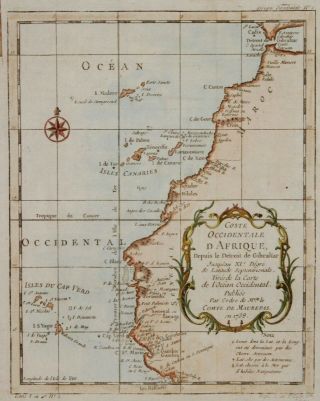 Africa; West Coast,  Morocco - Prevost / Bellin 1738