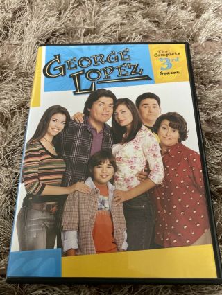 George Lopez: The Complete 3rd Season (dvd,  2013,  3 Disc Set) Rare Complete Oop