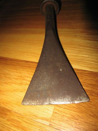 ANTIQUE UNKNOWN MAKER CALKING IRON SHIPWRIGHTS TOOL GOOD ANTIQUE COND. 2